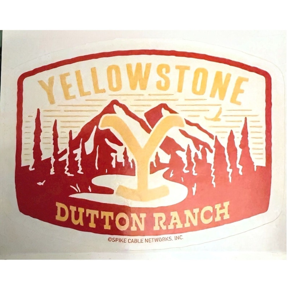 Yellowstone Dutton Ranch Patch Sticker